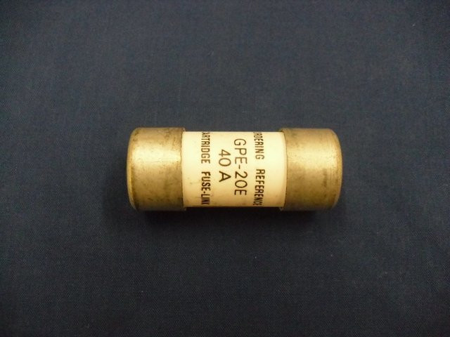 Cartridge Fuse GPE20E40A Reyrolle 40A GPE20E40A Axxa Motors & Motor Control