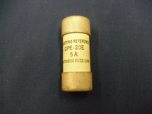 Cartridge Fuse Reyrolle GPE20E5A Axxa Motors & Motor Control