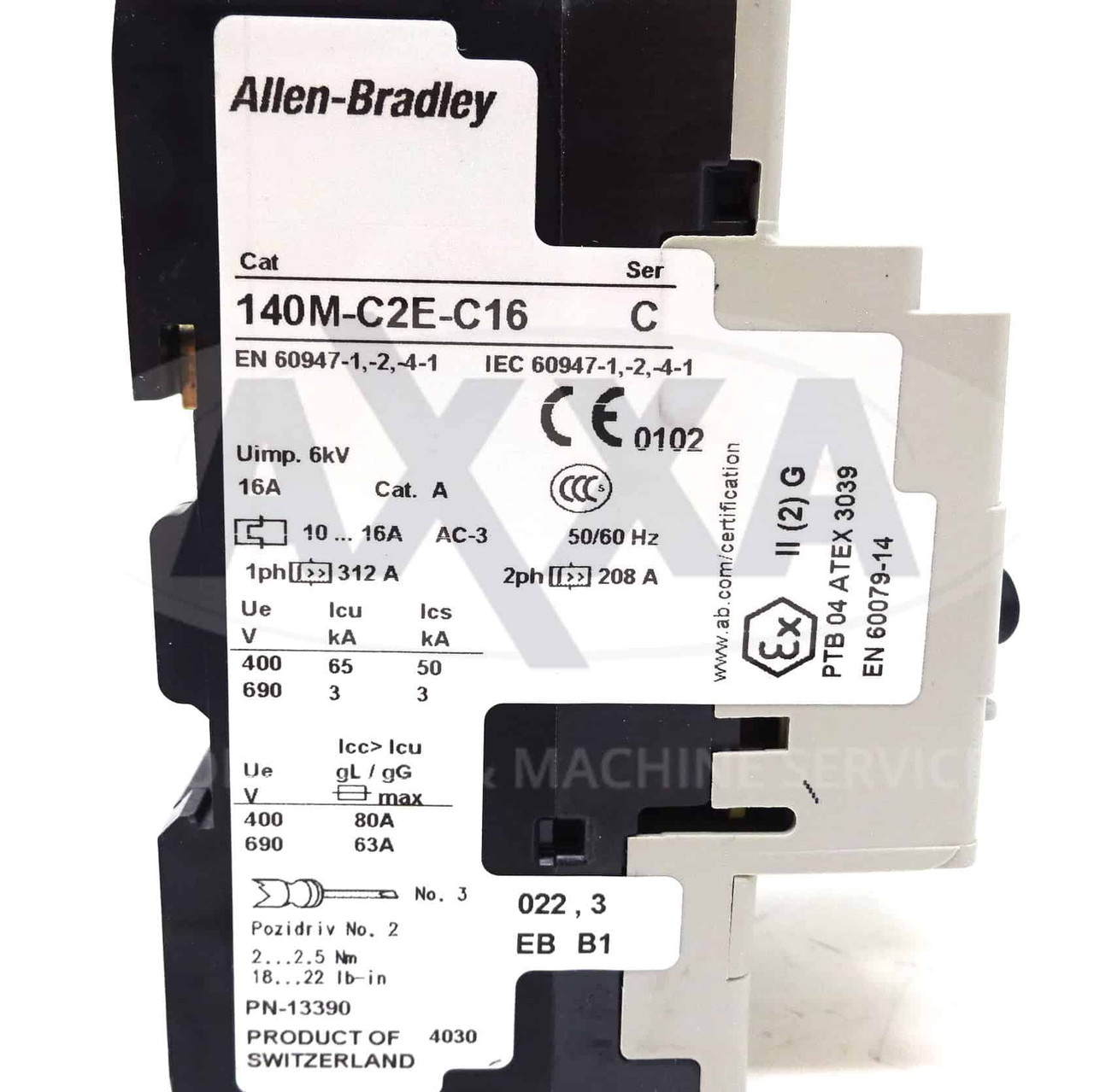 Disjoncteur AB 140M-C2E-C16 Neuf - 1 Pièce, Livraison Rapide, Pour Installation électrique