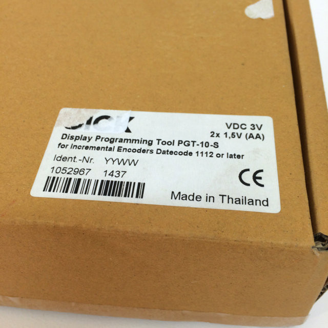 Programming Tool 1052967 Sick PGT-10-S USED UNIT - Axxa - Motor Control ...