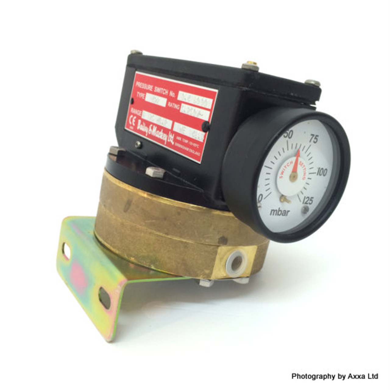 Pressure Switch 1492 Bailey & Mackey 1492 Axxa Motors & Motor Control