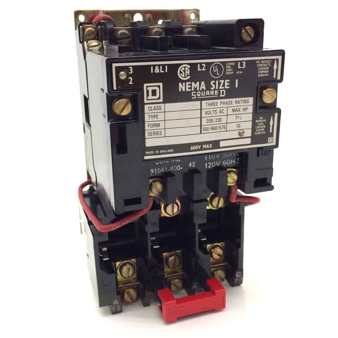 Starter 8536SCO3 Square D 110/120VAC 10HP 8536SC03 8536SCO3 *New
