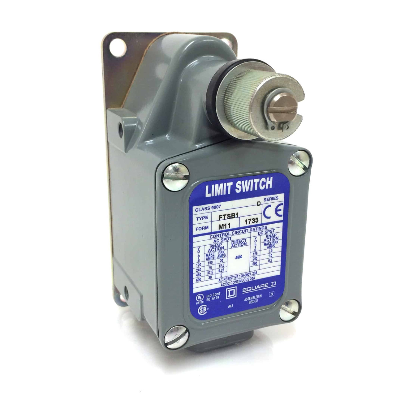 Heavy Duty Foundry Limit Switch 9007FTSB1M11 Square D 9007FTSB1M11 Axxa Motors & Motor Control