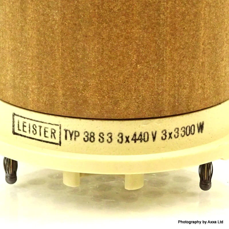 Élément Chauffant Leister Type 38 B1 - 220V, 2200/2800W - Occasion (stock Industriel)