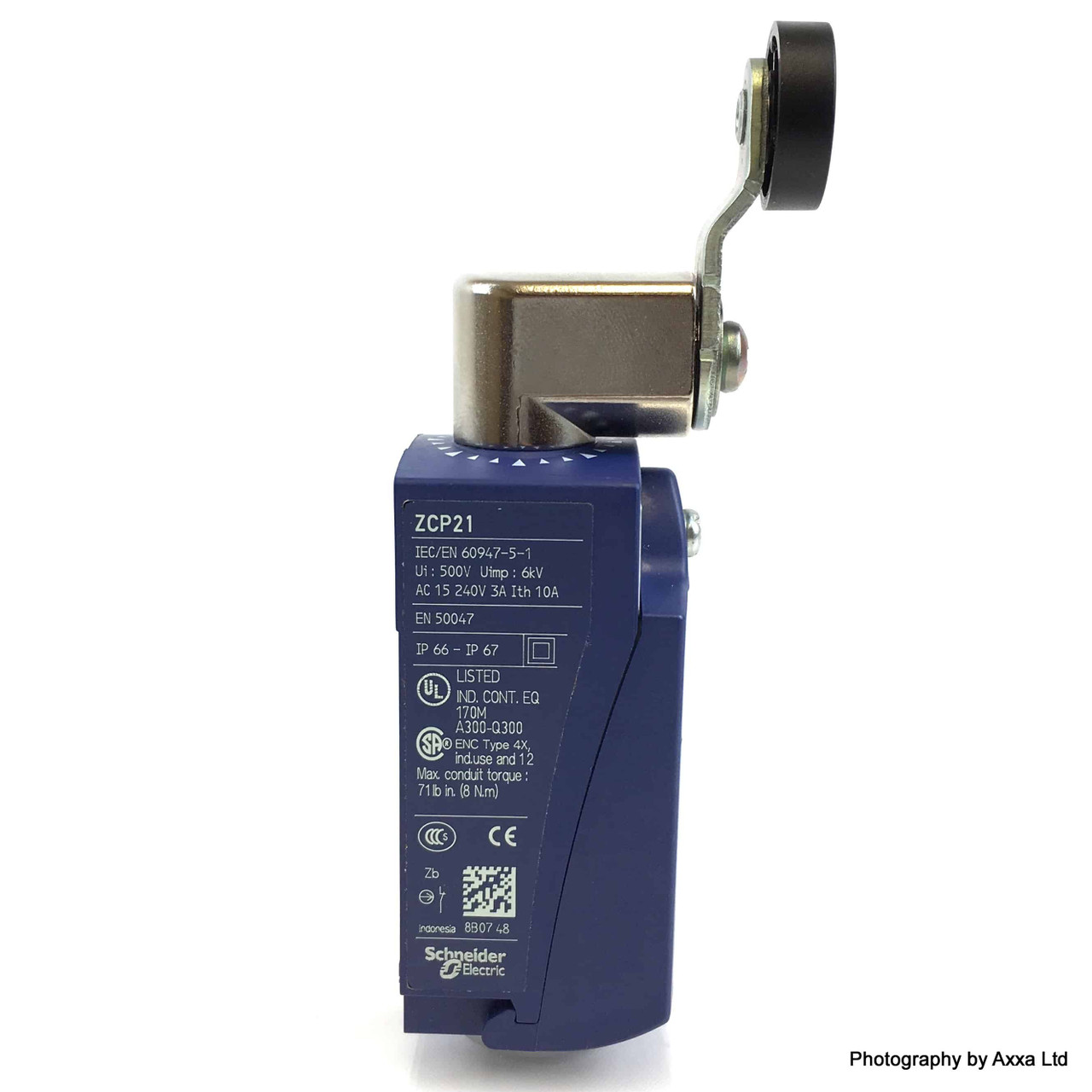 Limit switch XCKP2118G11 Telemecanique (ZCP21 + ZCY18 + ZCE01) 030137