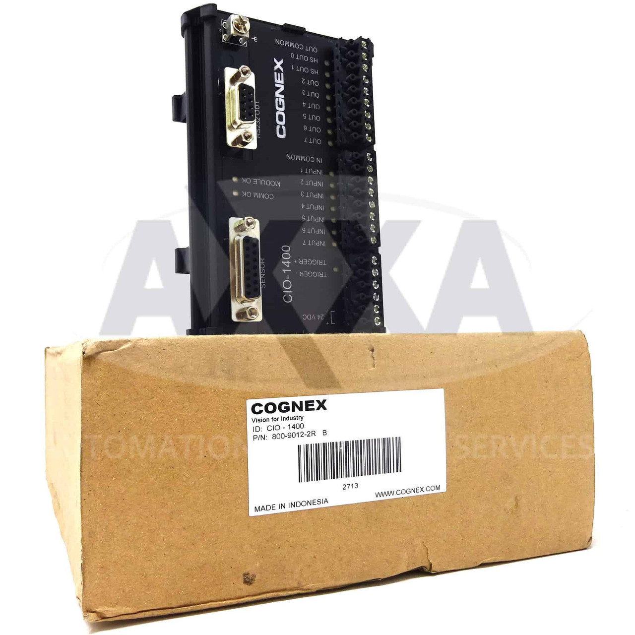 COGNEX CIO-1400 I/O EXPANSION MODULE 800-9012-2R REV. B