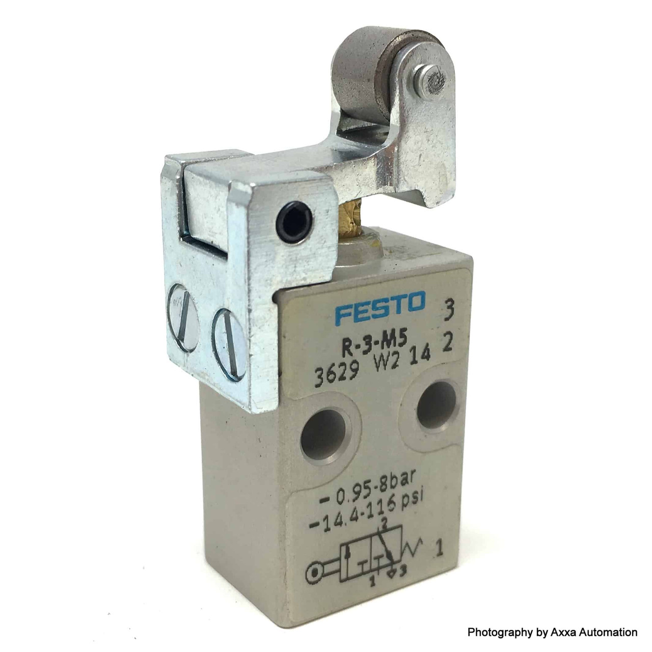 Valvola A Rullo Festo R-3-M5 3629 - Nuova Per Automazione