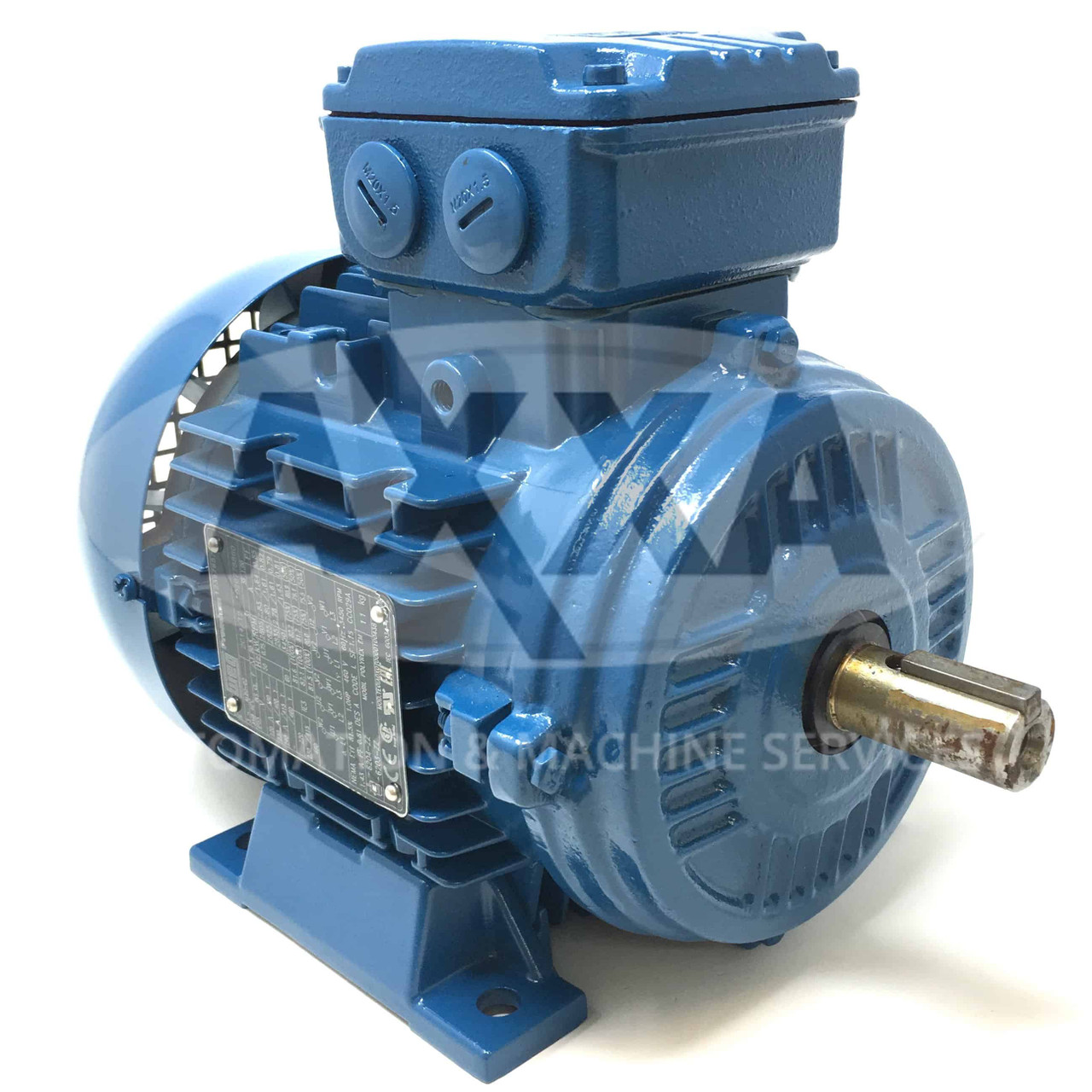 3Ph AC Motor AL80-02 WEG 0.75kW 230/400VAC 2P B3 IE3 12397657