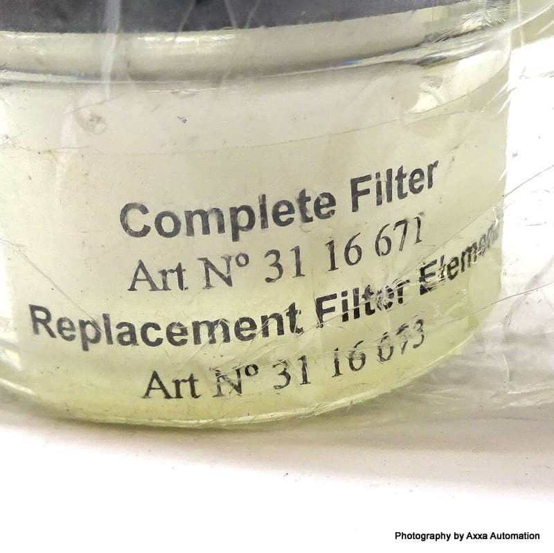 Vacuum Pump Filter 3116671 PIAB 31.16.671 *New* Axxa Motors & Motor