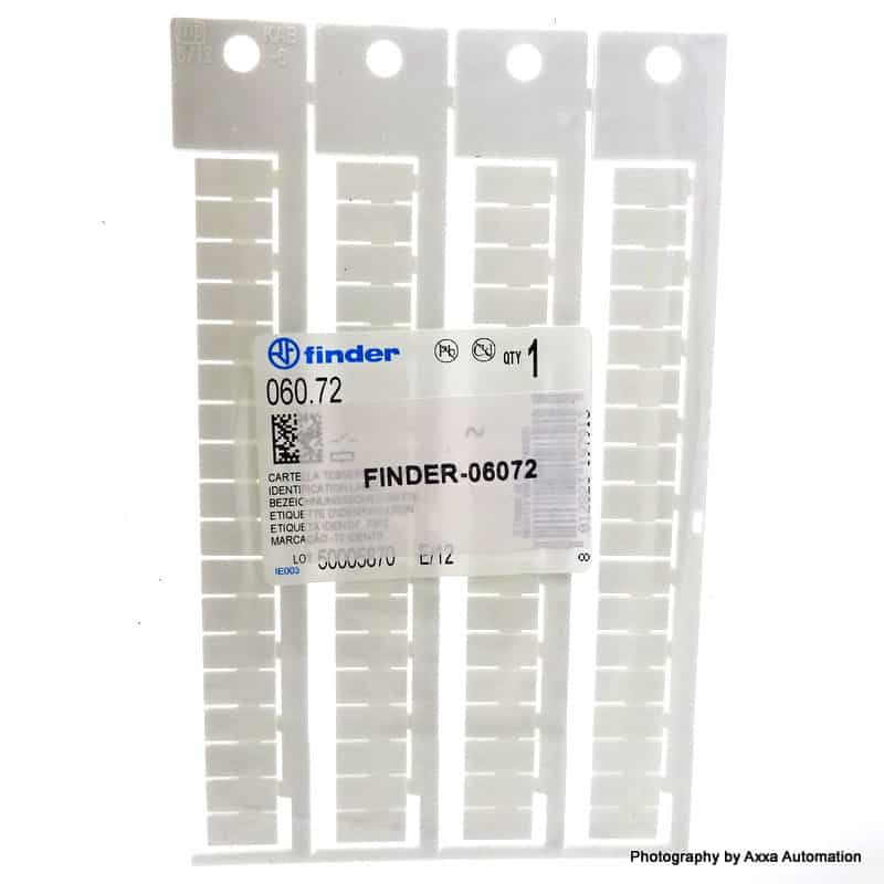 Marker Tags 060.72 Finder - Axxa - Motor Control & Automation