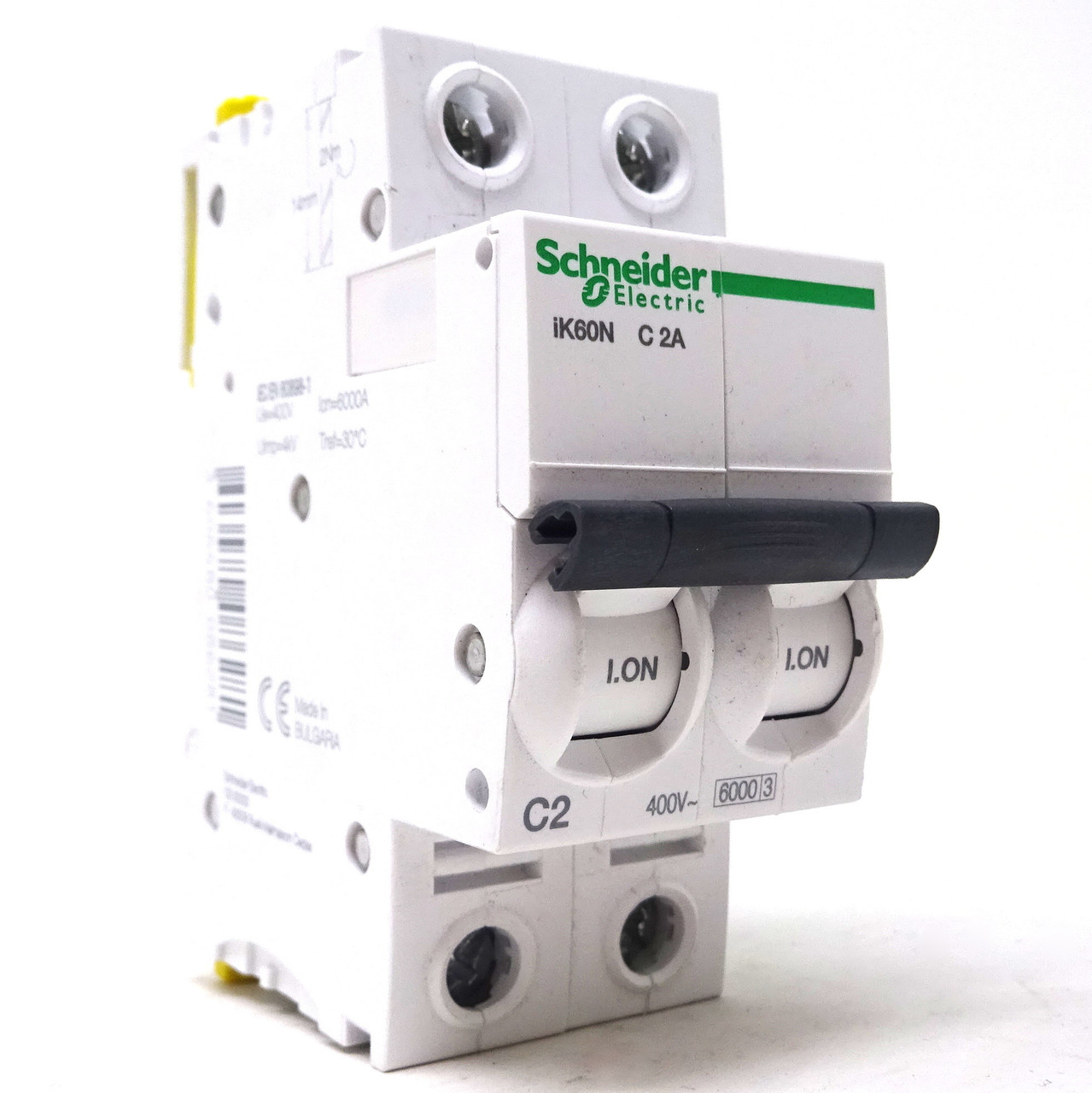 2P Circuit Breaker A9K24202 Schneider 2A C-Curve *New*