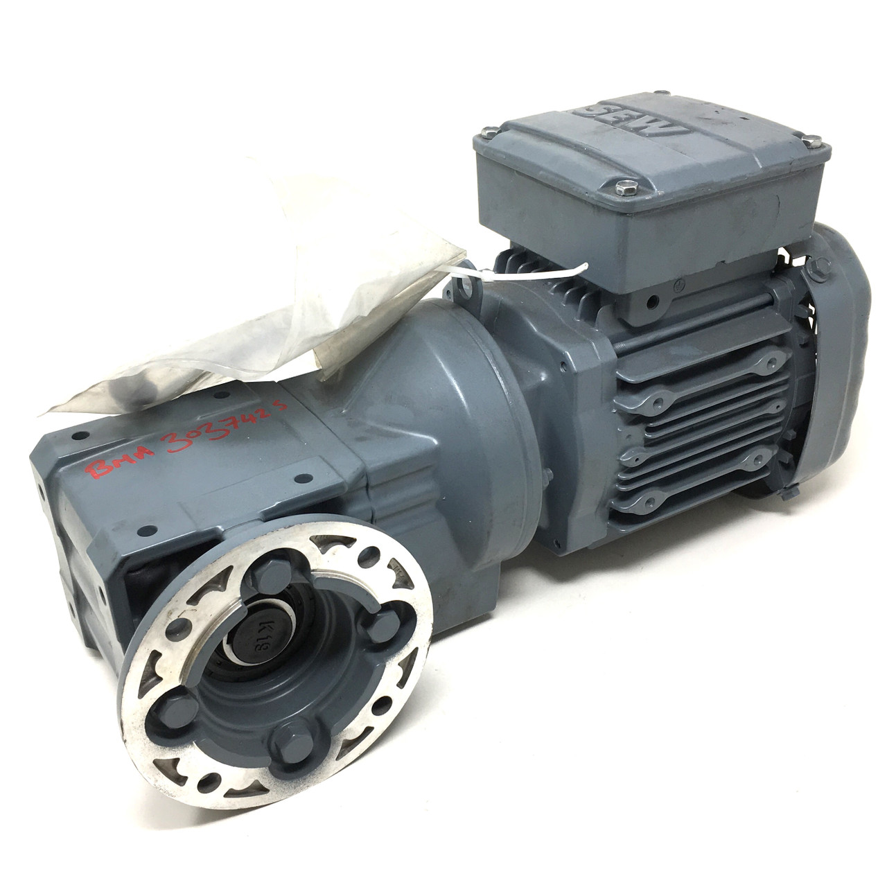 AC Geared Motor KAF19B-DRS71S4/LN SEW-Eurodrive 4P, 0.37kW, i