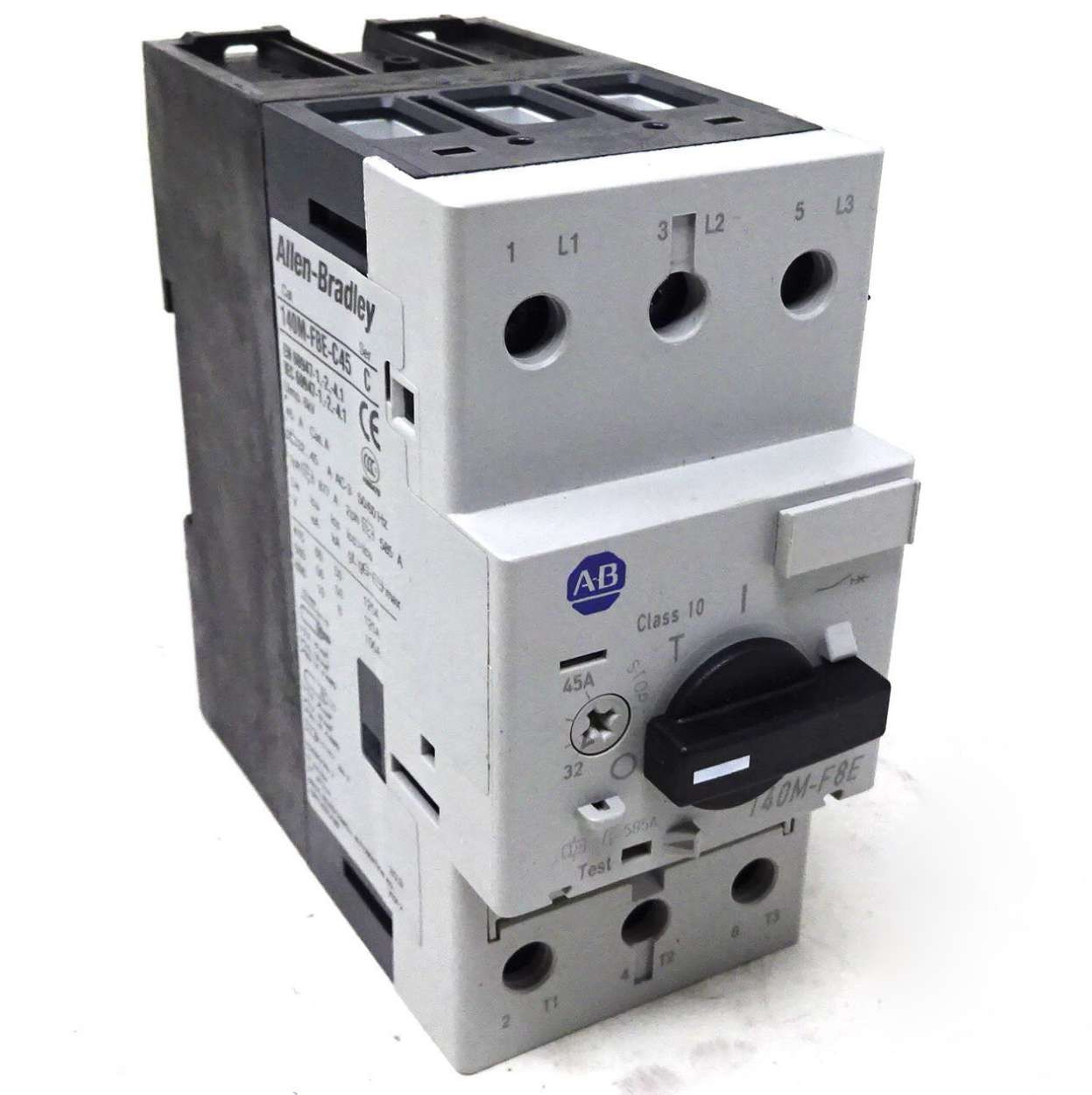 Motor Protection Circuit Breaker 140M-F8E-C45 Allen-Bradley MPCB 32-45A ...