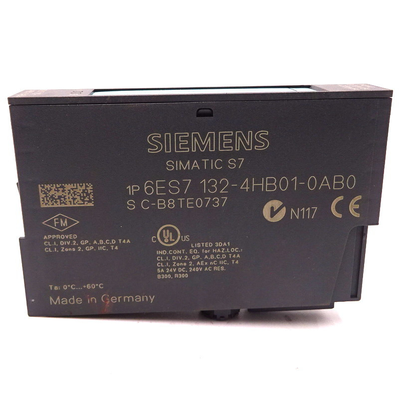 I/O Module 6ES7132-4HB01-0AB0 Siemens Simatic S7 *New* - Axxa - Motor ...