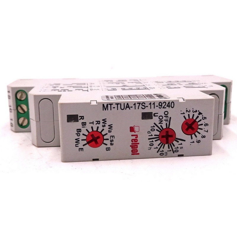 Timer Relay MT-TUA-17S-11-9240 Relpol - Axxa - Motor Control & Automation