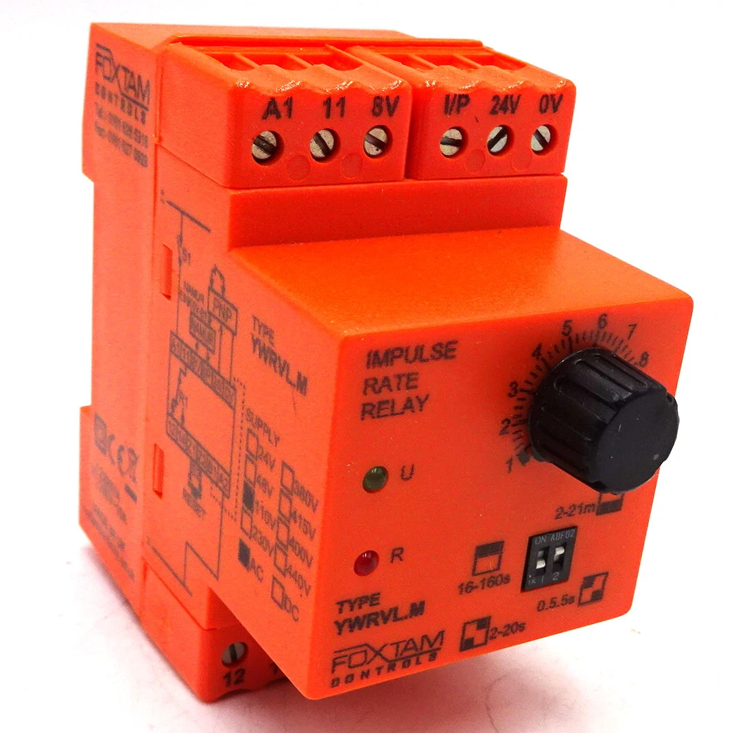 Underspeed Relay YWRVL.M Foxtam 110VAC 1-10 - Axxa - Motor Control ...