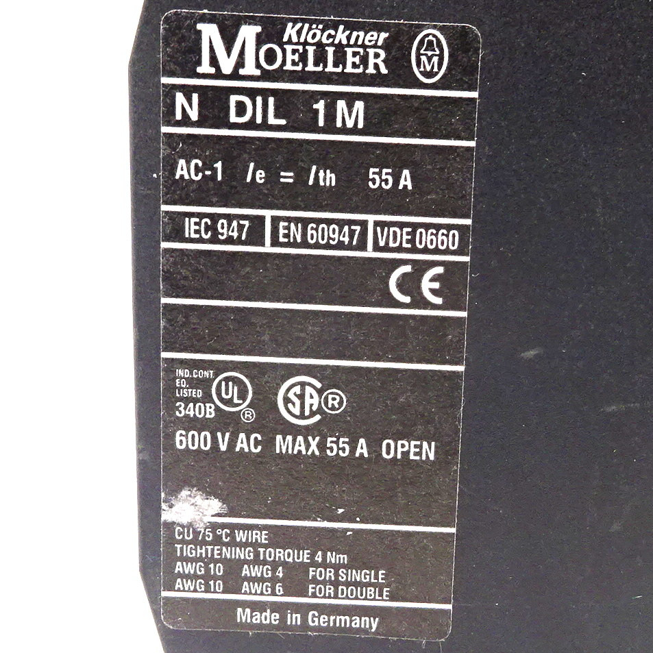 Power Pole NDIL1M Moeller - Axxa - Motor Control & Automation