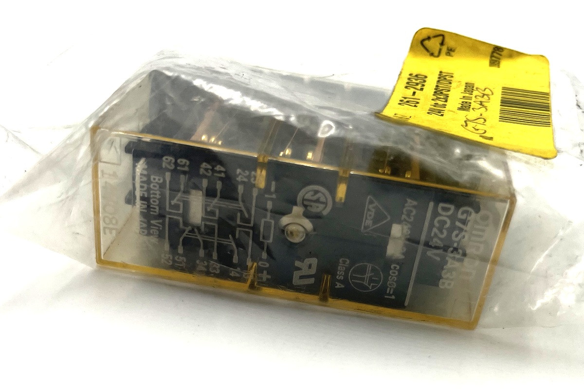 PCB Mount Relay G7S-3A3B Omron Safety Relay - Axxa - Motor Control ...