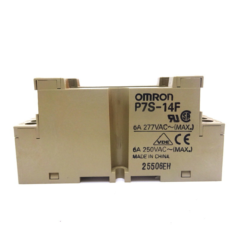 Relay Socket P7S-14F Omron 6A 277VAC *Used* - Axxa - Motor Control ...