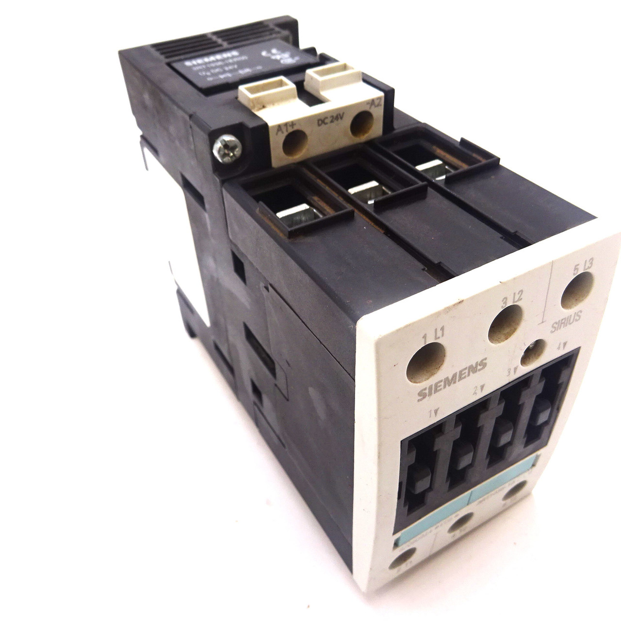 Contactor 3RT1035-1BB40 Siemens 24VDC 18.5kW *Used* - Axxa - Motor ...