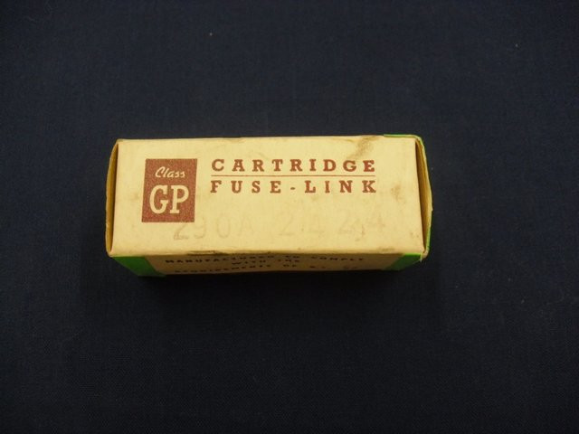 Cartridge Fuse Reyrolle GPE20E60A Axxa Motors & Motor Control
