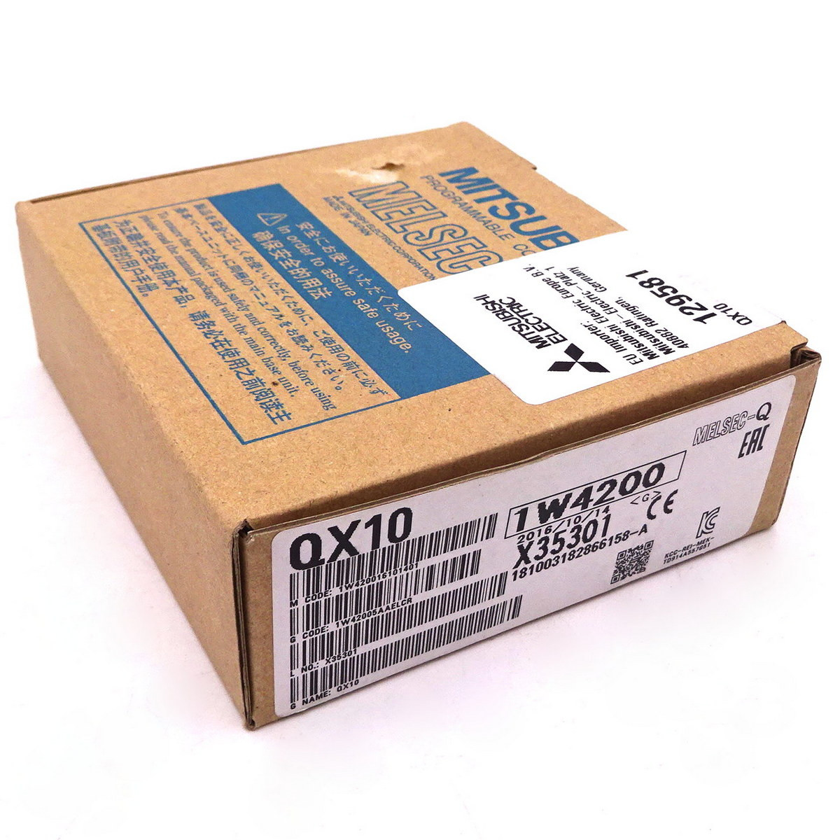 PLC I/O Module QX10 Mitsubishi - Axxa - Motor Control & Automation