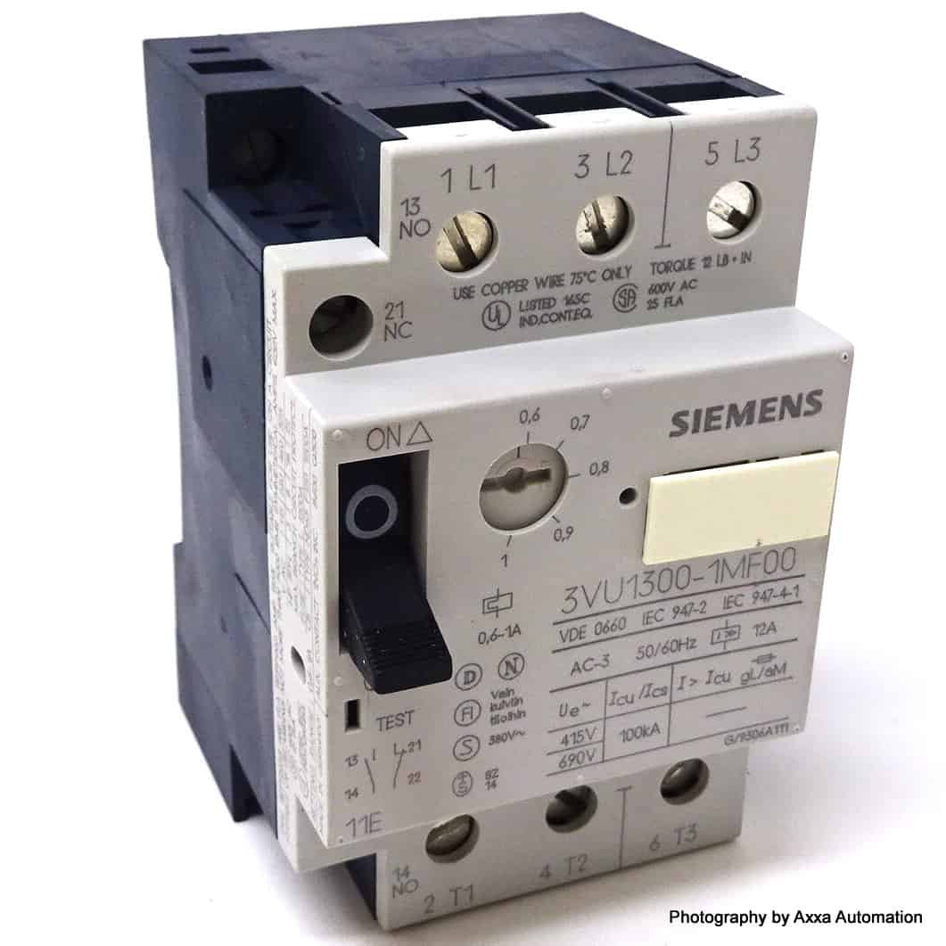 Relè Fusibile Siemens 3VU1300-1MF00 – Nuovo, Contattore, Spedizione Inclusa