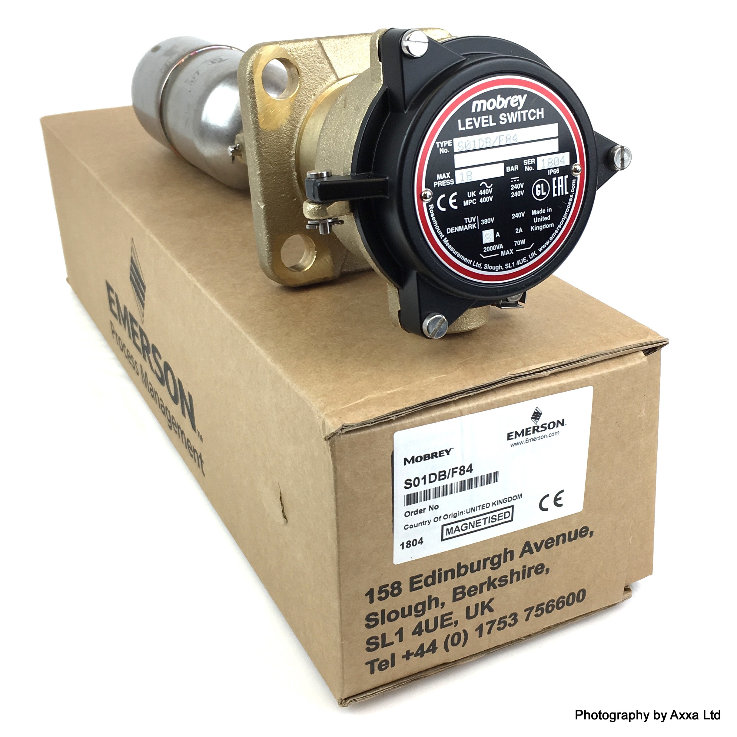 Horizontal Float Level Switch S01DB/F84 Mobrey S01DBF84 Axxa Motors