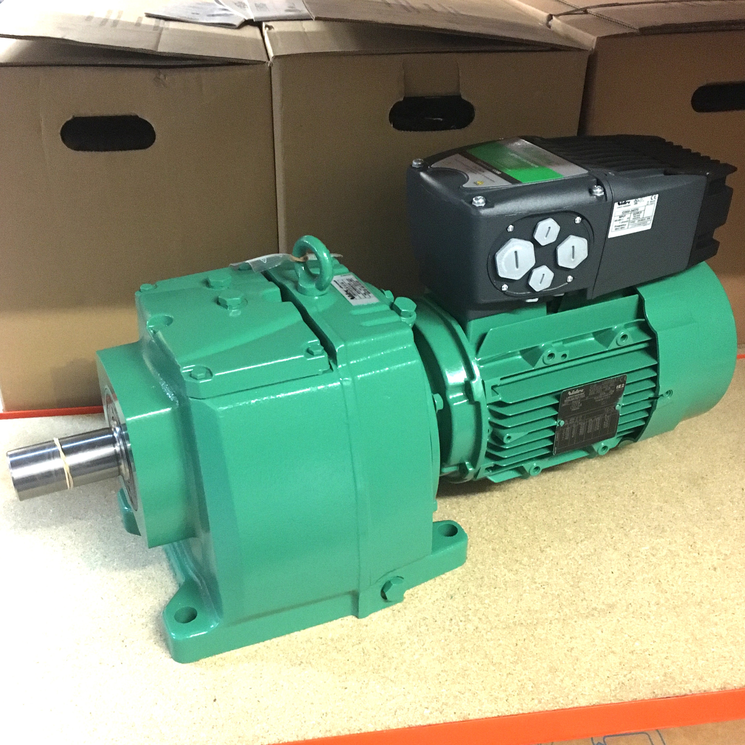 Geared Integrated Drive Motor ID30024070 LeroySomer Motor 3kW 4P