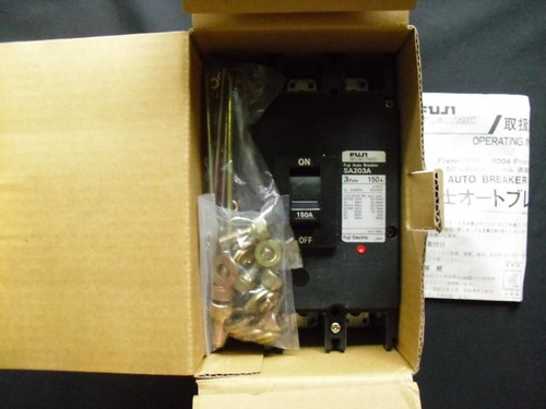 Circuit Breaker SA203A/150 Fuji 3P 150A SA203A150