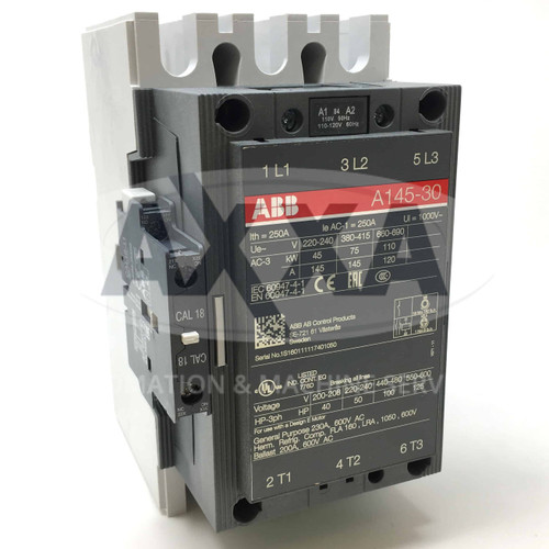 Contactor 1SFL471001R8411 ABB 90kW 110VAC A145-30-11-84