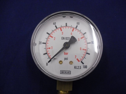 Pressure Gauge Wika KL.2,5-60-100