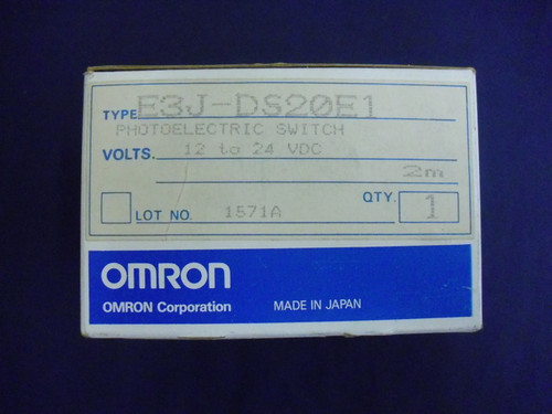 Photoelectric Sensor E3JDS20E1 Omron E3J-DS20E1