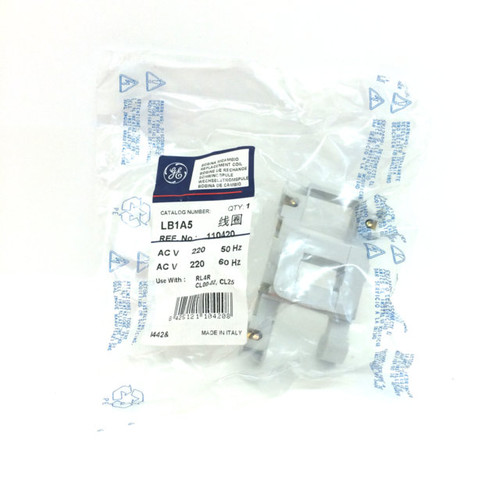 Replacement Coil 110420 GE 220VAC LB1A5