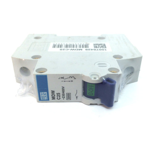 Circuit Breaker 10076429 Weg 1P 25A C MDW-C25