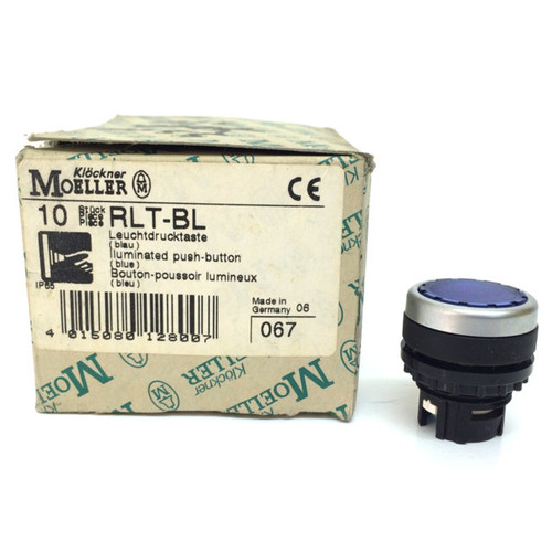 Illuminated Pushbutton RLTBL Moeller Blue RLT-BL