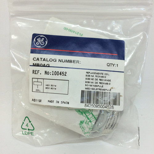 Replacement Coil 100452 GE 48VAC MB0AG