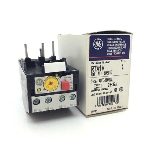 Overload Relay 105017 GE 25-32A RTA1V