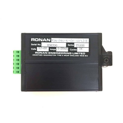Thermocouple Transmitter X54-216L-K-(0-150C)-B RONAN X54-216L *Used*