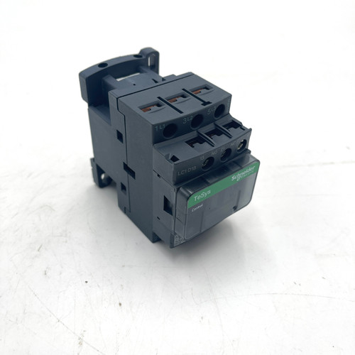 Contactor LC1D18B7 Schneider 3P (3NO) 1NC + 1NO Aux 24VAC 18A 7.5kW