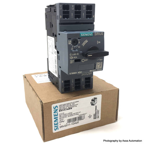 Circuit Breaker 3RV2011-1DA20 Siemens 2.2-3.2A 3RV20111DA20