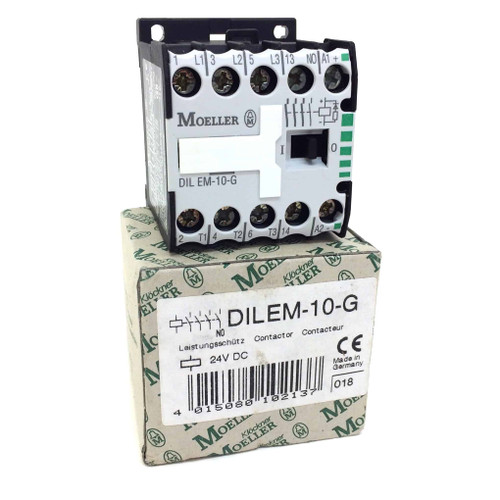 Contactor DILEM-10-G Moeller 24VDC 4kW DILEM-10-24VDC