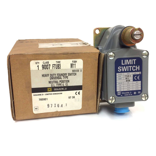 Limit switch 9007-FTUB3-M11 Square D 9007FTUB3M11