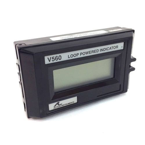 Loop Powered LCD Indicator V560-0014 Action Instruments V5600014 *New*