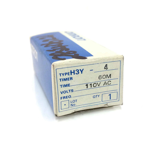 Timer H3Y4 Omron H3Y-4-110VAC-60M