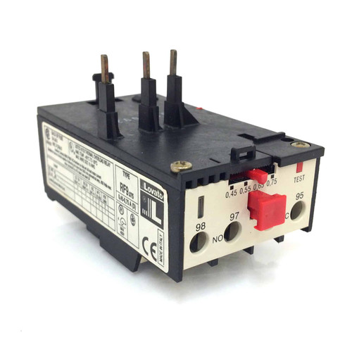 Overload Relay 11RF9-075 Lovato 0.45-0.75A RF9-075