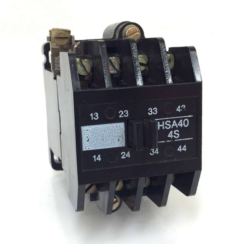 Control Relay HSA40-4S-110 BBC 110V 50Hz  HSA404S *New*