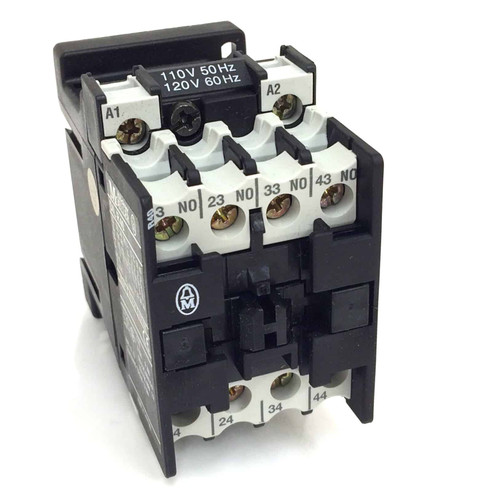 Contactor Relay DILR40-110V Moeller 4 NO 110VAC DILR40110