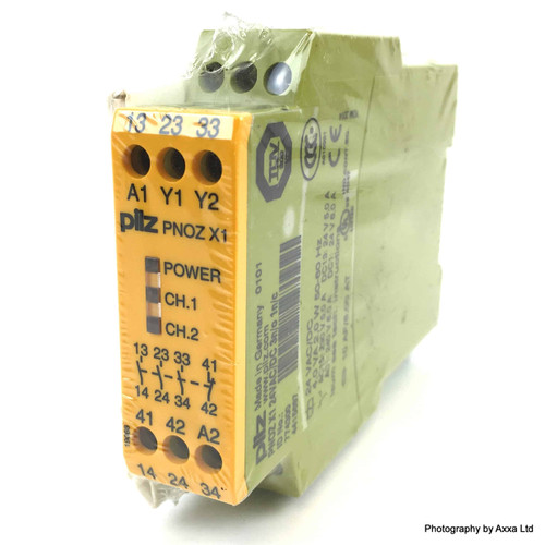 Safety Relay 774300 Pilz PNOZ-X1-24VAC/DC-3NO/1NC