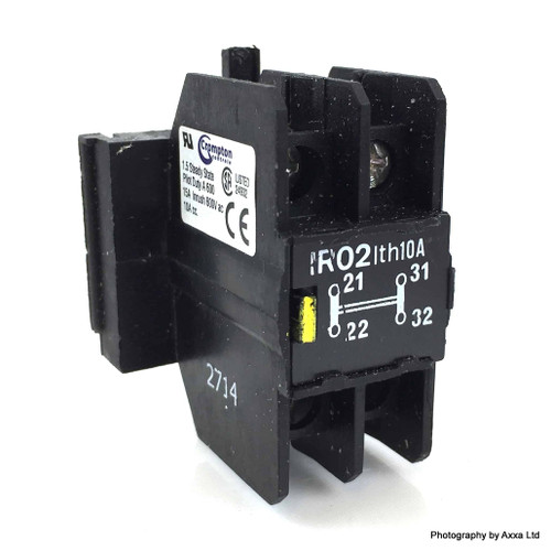 Contact Block IR02 Brook Crompton 10A IR-02